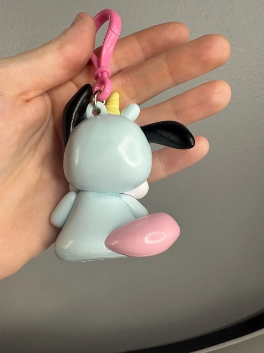 Pochacco Pastel Unicorn 3D Bag Clip - Hello Kitty and Friends - Picture 3 of 6